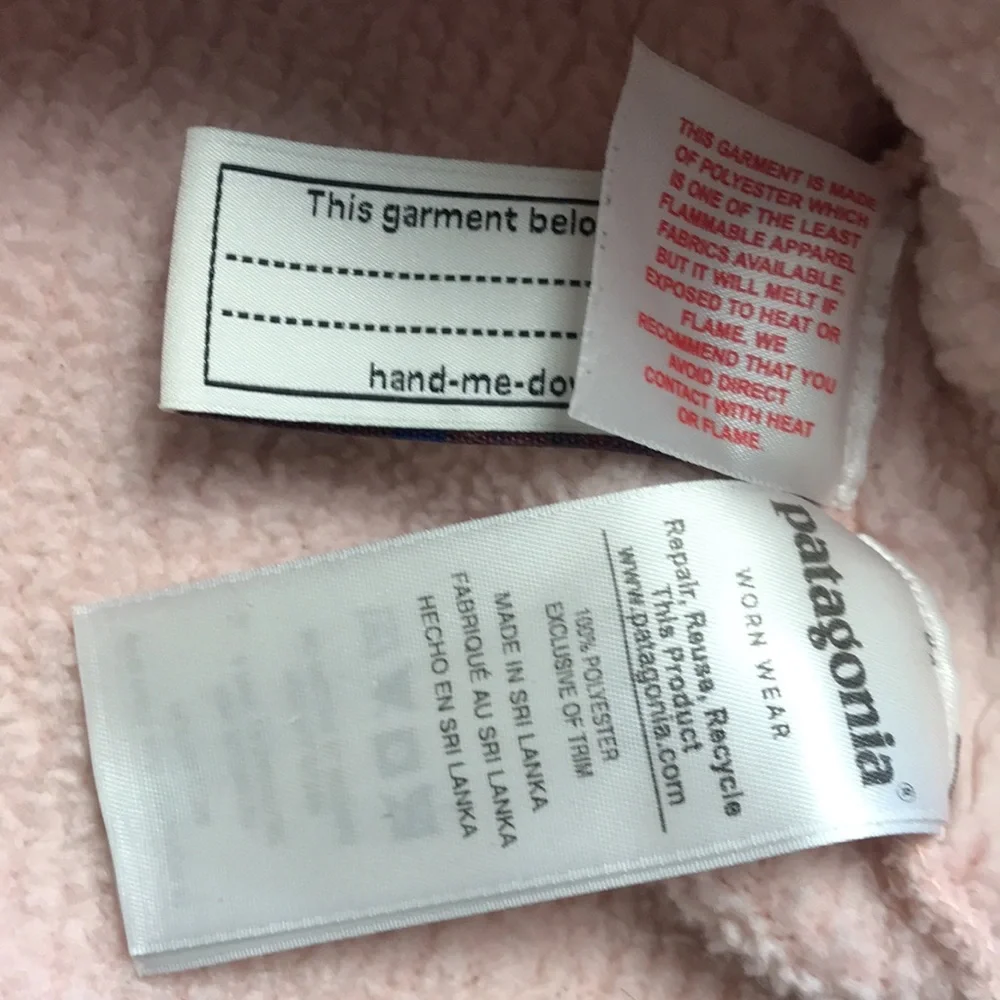 Patagonia Fleece Jacket (size 12-18m)